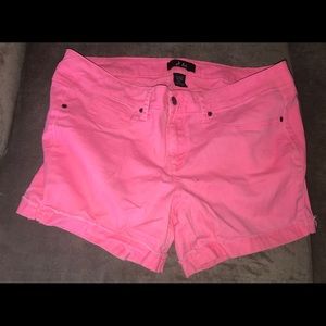 Pink shorts
